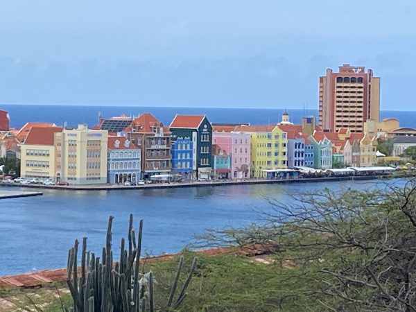 Willemstad seen from the bridge