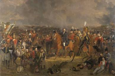 De slag bij Waterloo