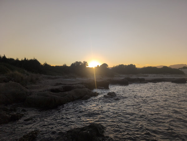 Sunset op Sardinië