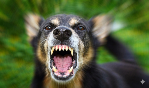 Scary Barking Dog